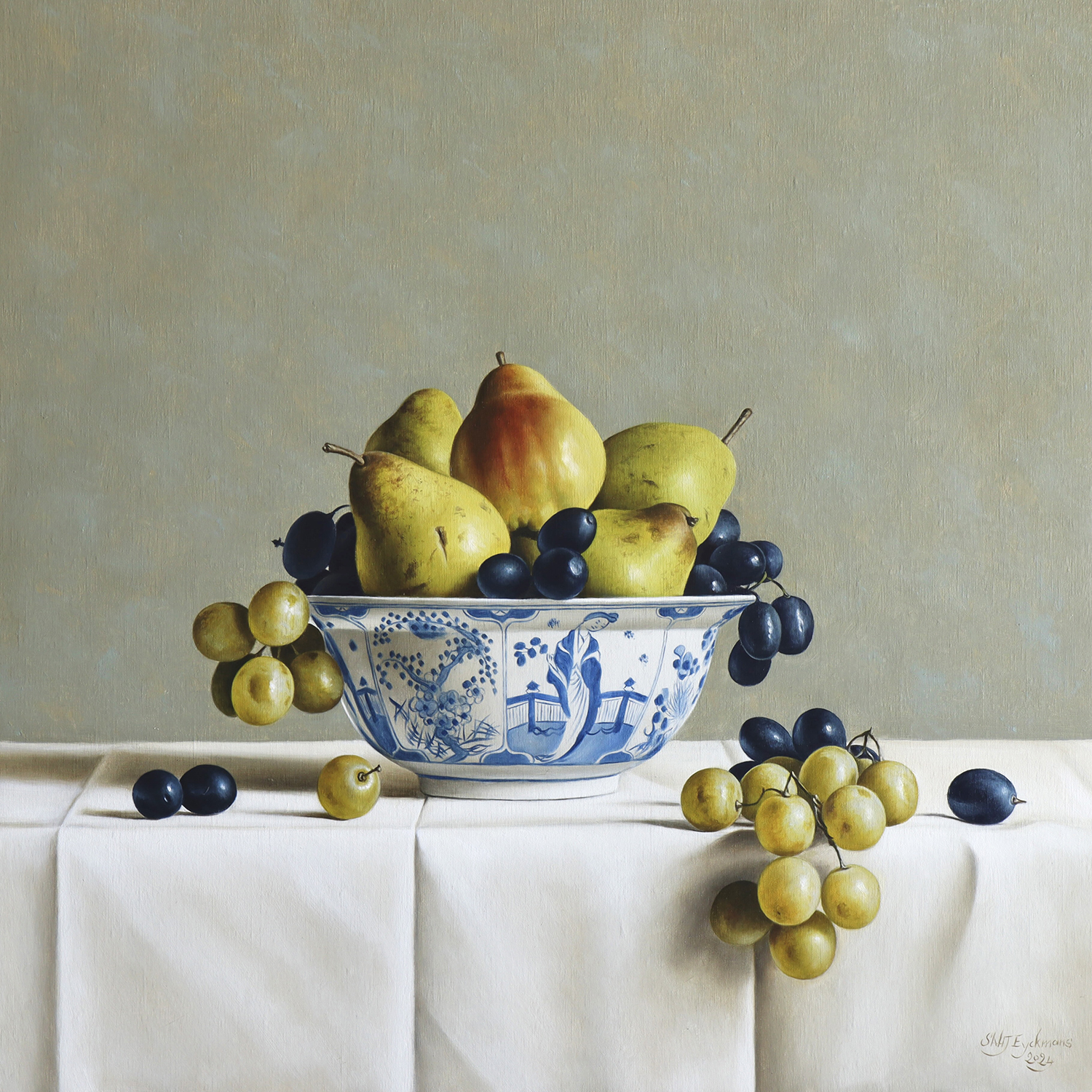 "Grapes and pears in Ming"